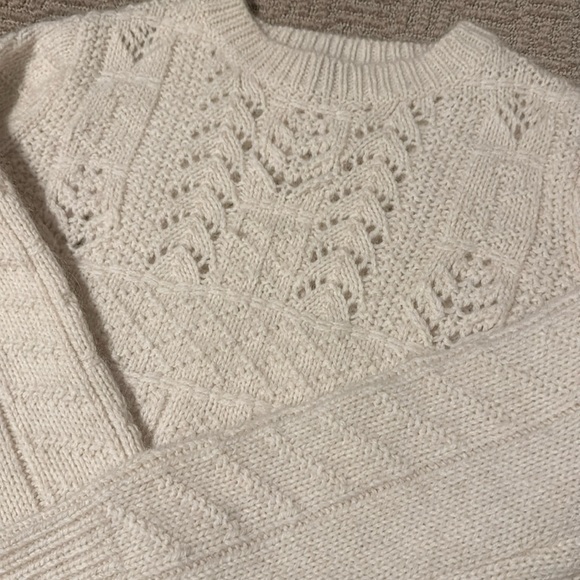 J.Crew 1988 cableknit sweater EUC - Picture 3 of 4